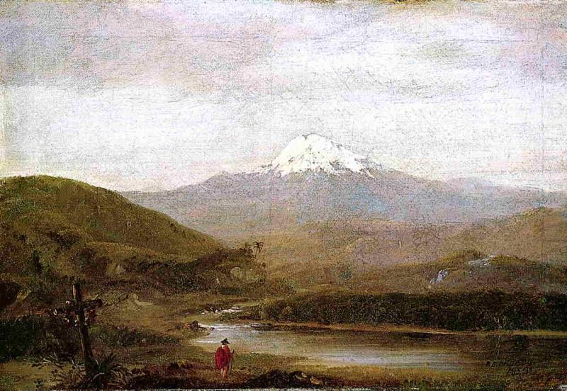 Frederic Edwin Church Cotopaxi china oil painting image